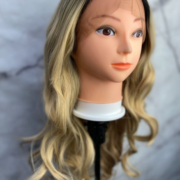 Ombre Blonde Lace Front Wig - Picture 2 of 8
